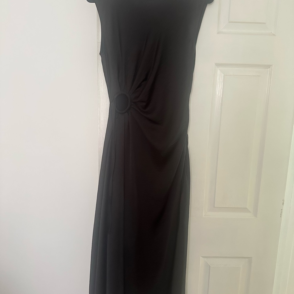 House of Harlow 1960 Black Sheath Maxi Dress